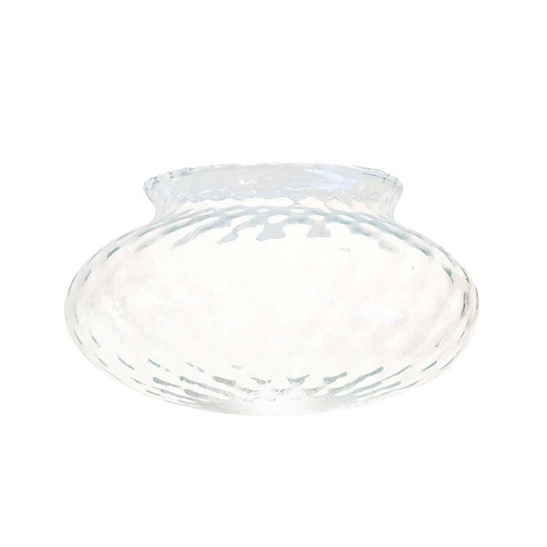 Aoer 2 Prolunghe Per Catena Luce Con Sfera In Vetro Trasparente E Fiore Colorato, 30 Cm, Per Plafoniere E Ventilatori A Soffitto, Colori Giallo/Blu