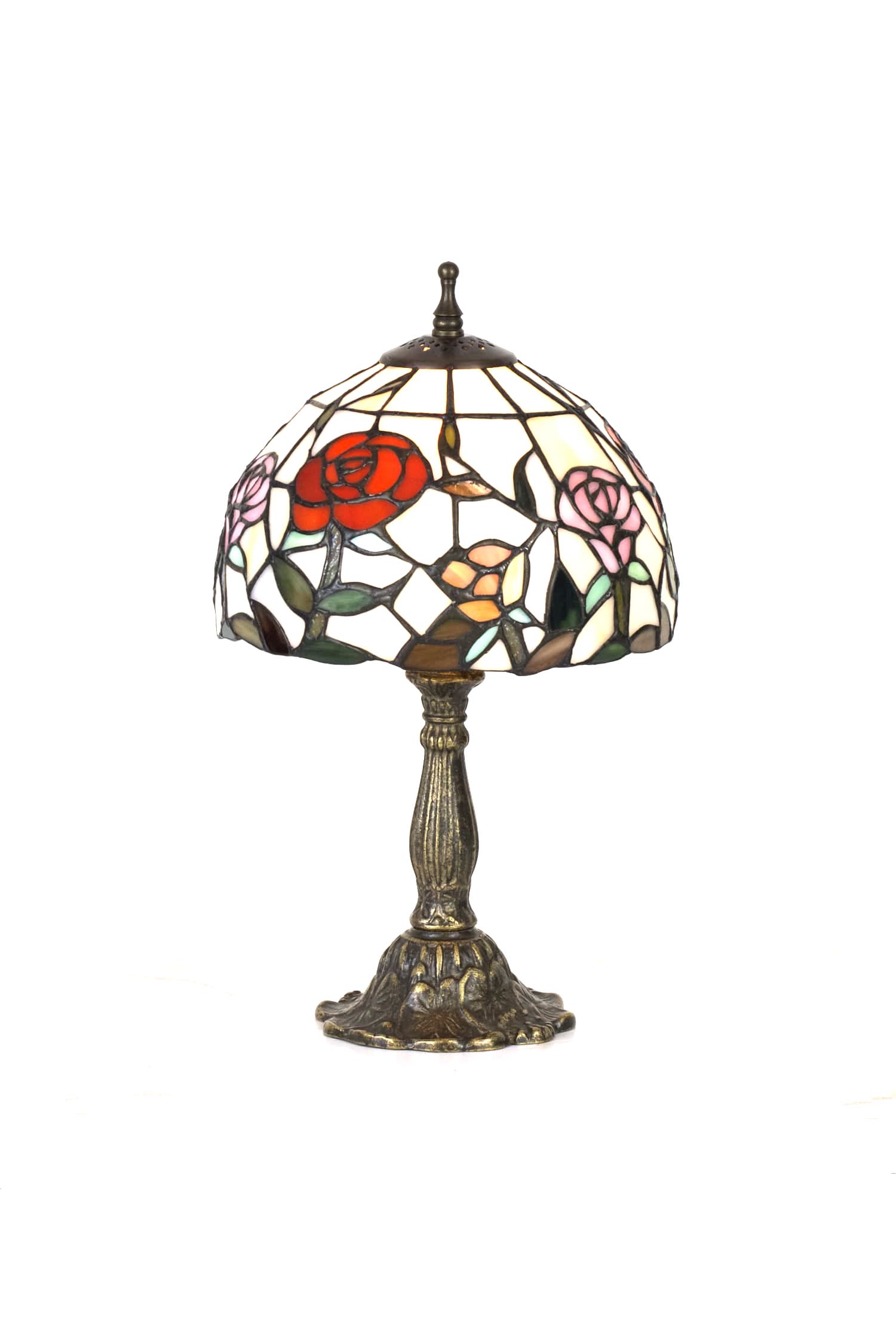 Lampada Tiffany Con Vetro Colorato Realizzato A Mano lampada-tiffany-con-vetro-colorato-realizzato-a-mano