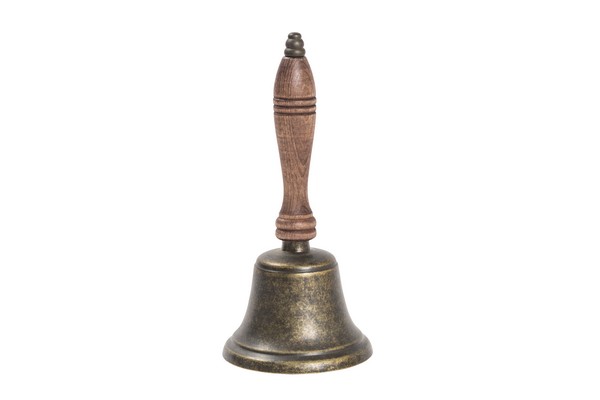 Campanella da Tavolo in Ottone Lucido Piccola Grande Made Italy Alubox