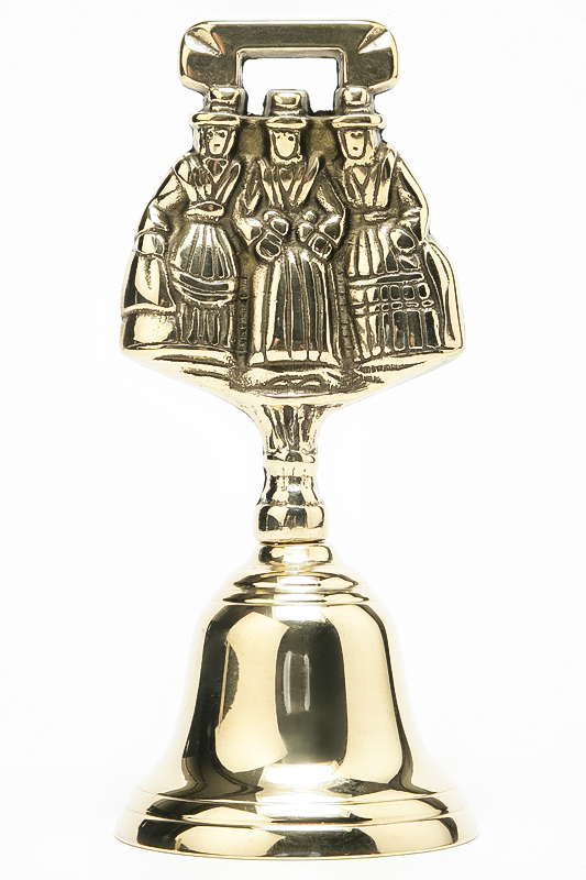 Ferrari & Arrighetti Campanello Classico in Ottone 14x6 cm 