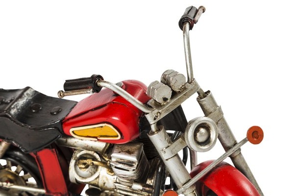 Chopper A 3 Ruote In Latta Riciclata - Modello Con Accensione - Fatto A Mano In Messico, Commercio Equo