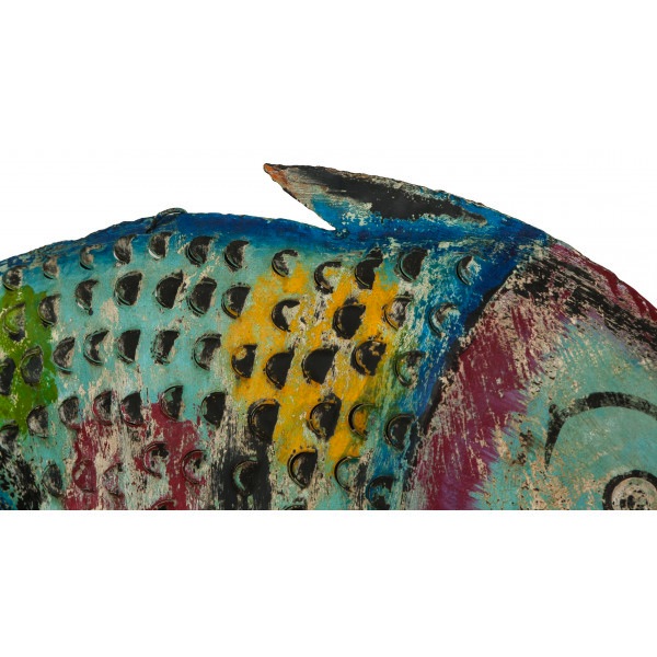 Toppa Termoadesiva A Forma Di Pesce N. 14 – 9x6 Cm, Cucibile, Alta Brillantezza