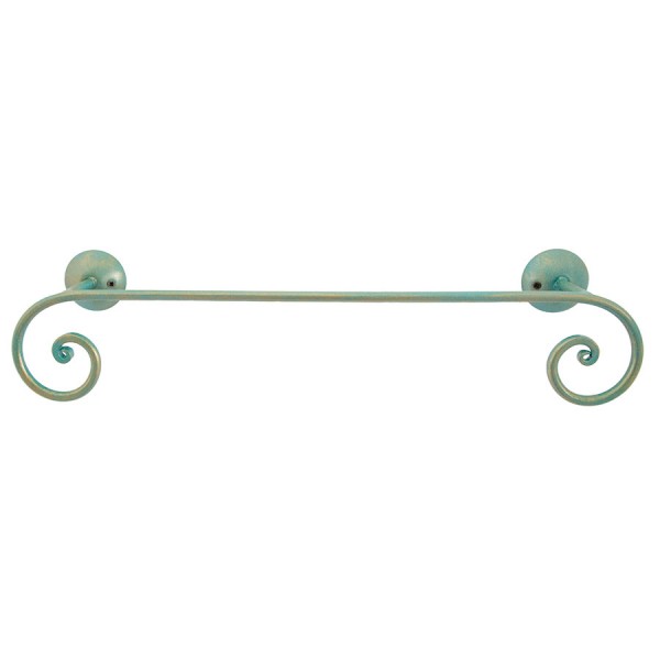 DII Decorazione rustica per il bagno, Porta Asciugamani Bagno in metallo, grande, colore oro