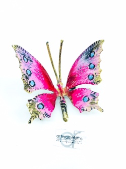 farfalla-da-parete-in-ferro-piccola-rosa-e-fucsia.JPEG