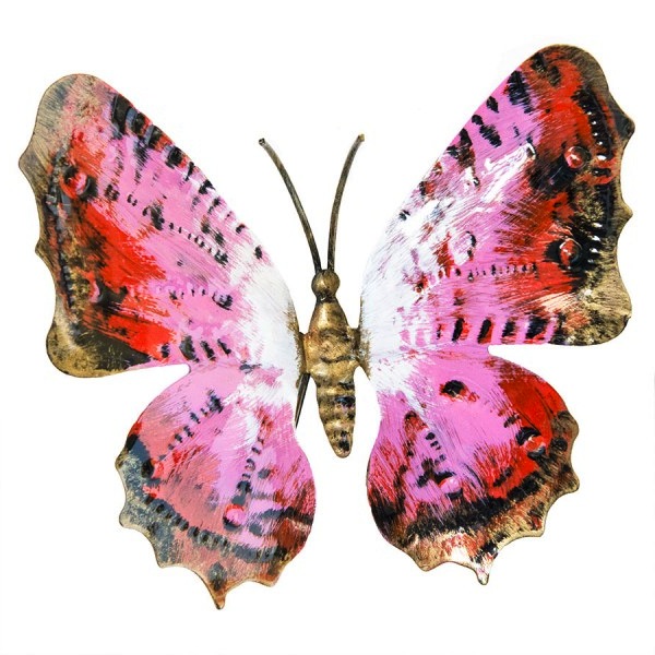 Bomboniera Morena Farfalla Cristallo Rosa - BMB-EMD8699-26