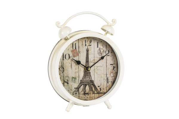 Orologio a forma di sveglia con disegno torre Eiffel