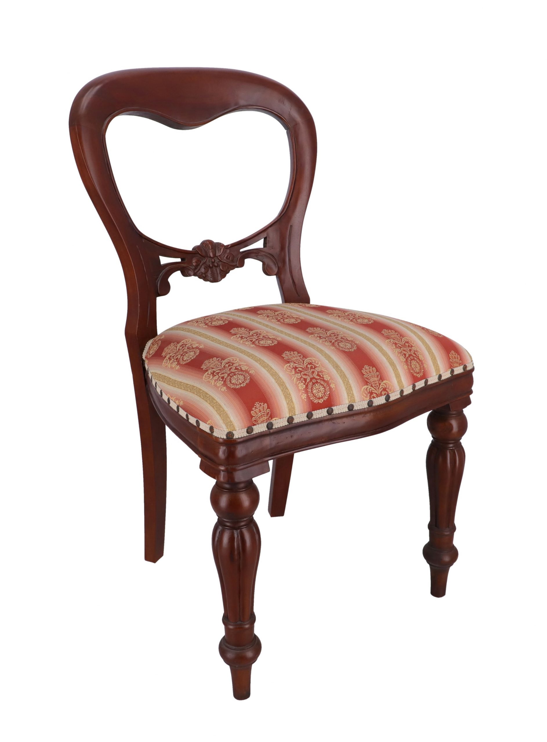 Stepchair Mar058 Palazzo - Sedia in legno di mogano pieghevole, colore: Bianco